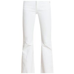 Veronica Beard BEVERLY SKINNY-FLARE Jeans EXTENDED NWT $248  White SIZE 15